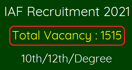 IAF-Recruitment-2021
