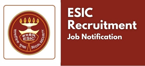 esic-recruitment-notification