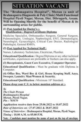Brahmaputra-Hospital-Moran-Recruitment